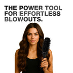 Ikonic Professional Extra Long Barrel Thermal Round Brush