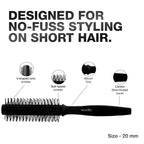 Ikonic Professional Carbon Fibre Roller Brush
