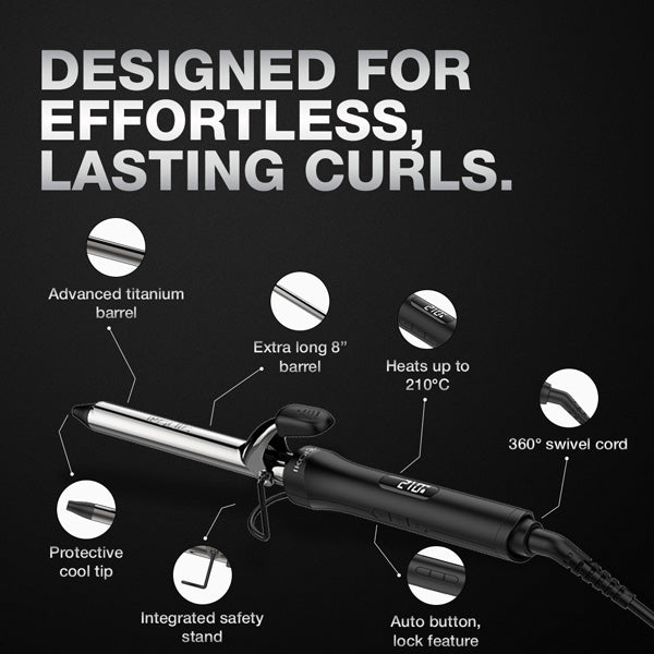 Ikonic Professional Curling Tong 2.0 Hair Curler