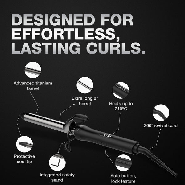 Ikonic Professional Curling Tong 2.0 Hair Curler