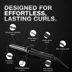 Ikonic Professional Curling Tong 2.0 Hair Curler