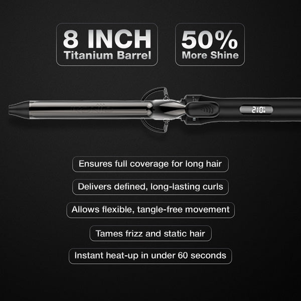 Ikonic Professional Curling Tong 2.0 Hair Curler