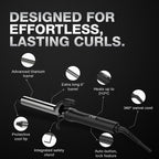Ikonic Professional Curling Tong 2.0 Hair Curler