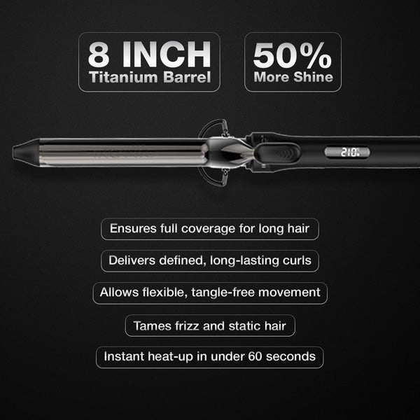 Ikonic Professional Curling Tong 2.0 Hair Curler