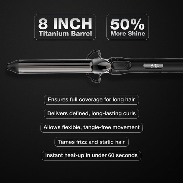 Ikonic Professional Curling Tong 2.0 Hair Curler