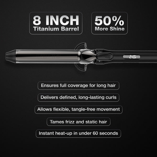 Ikonic Professional Curling Tong 2.0 Hair Curler