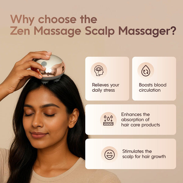 Ikonic Zen Relaxing Scalp Massager IKONIC WORLD Ikonic Zen Relaxing Scalp Massager IKONIC WORLD