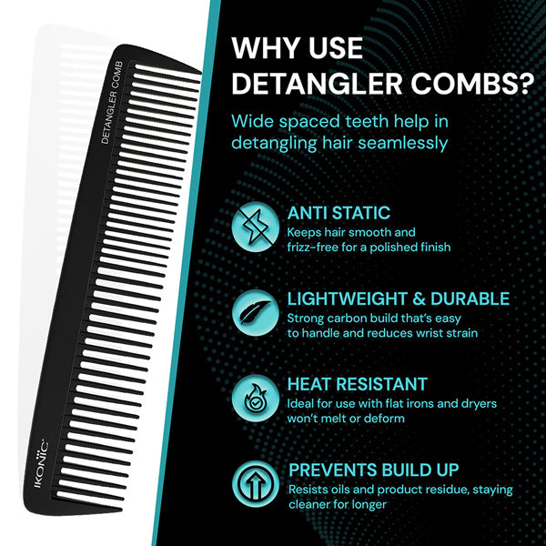 Ikonic Professional Detangler Comb