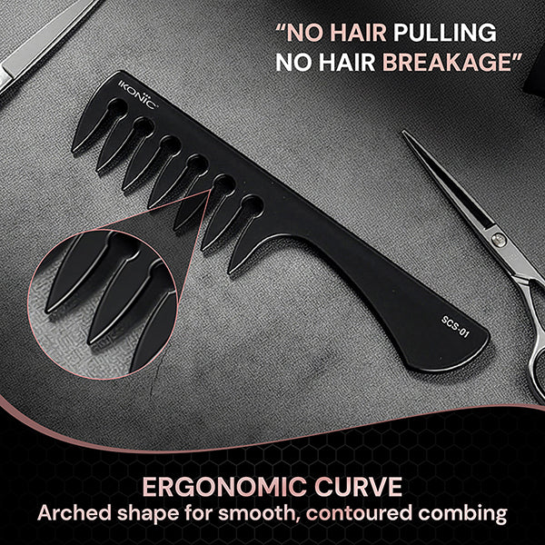 Ikonic Professional Section Cut & Style Hair Comb