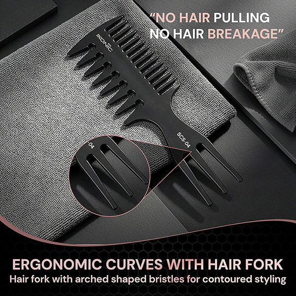 Ikonic Professional Section Cut & Style Hair Comb