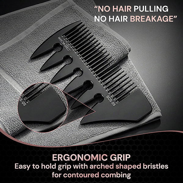 Ikonic Professional Section Cut & Style Hair Comb