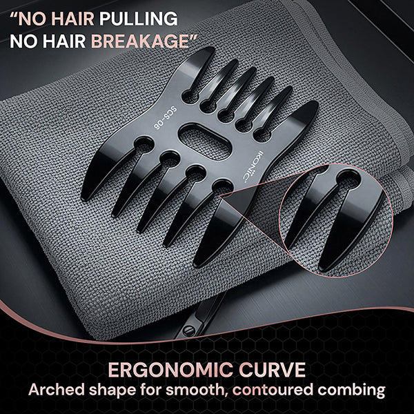 Ikonic Professional Section Cut & Style Hair Comb