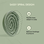 Eco Spiral Travel Brush IKM-2109
