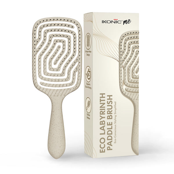 Eco Labyrinth Paddle Brush IKM-3017