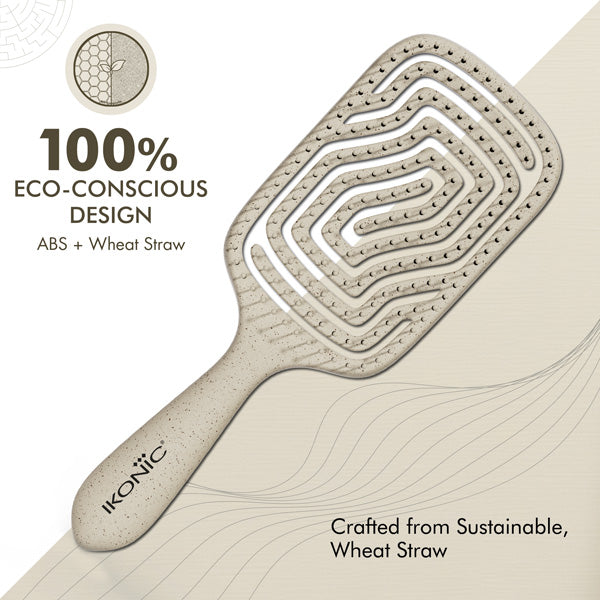 Eco Labyrinth Paddle Brush IKM-3017