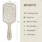Eco Labyrinth Paddle Brush IKM-3017