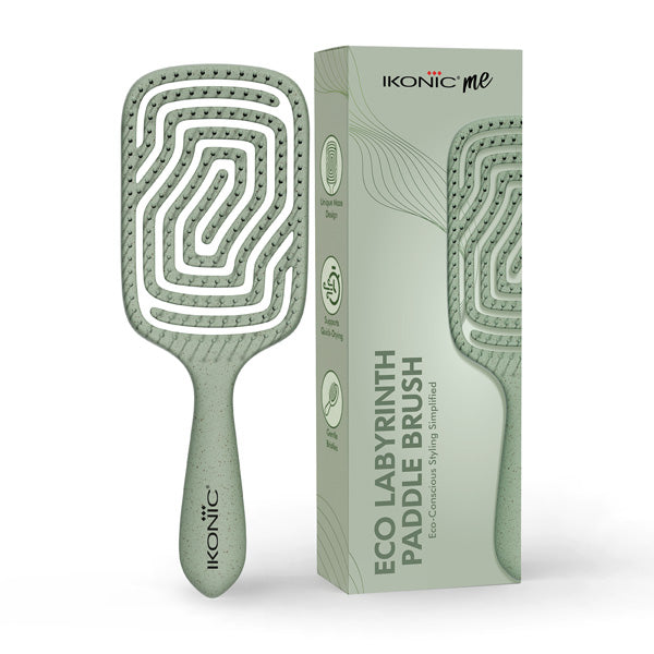 Eco Labyrinth Paddle Brush IKM-3017
