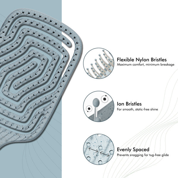 Eco Labyrinth Paddle Brush IKM-3017