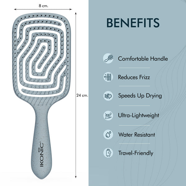 Eco Labyrinth Paddle Brush IKM-3017