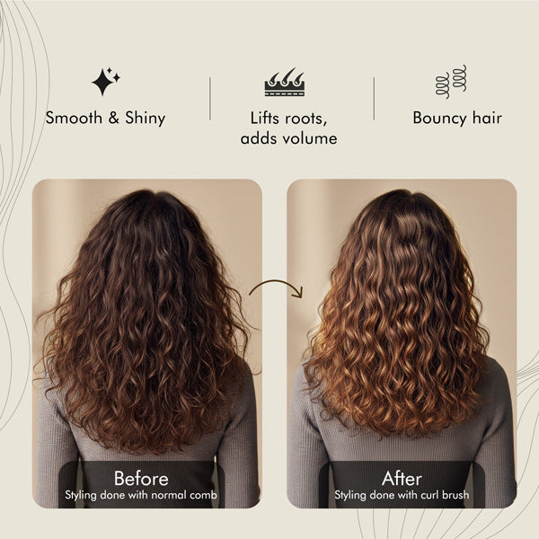 Curly Brush IKM-3019