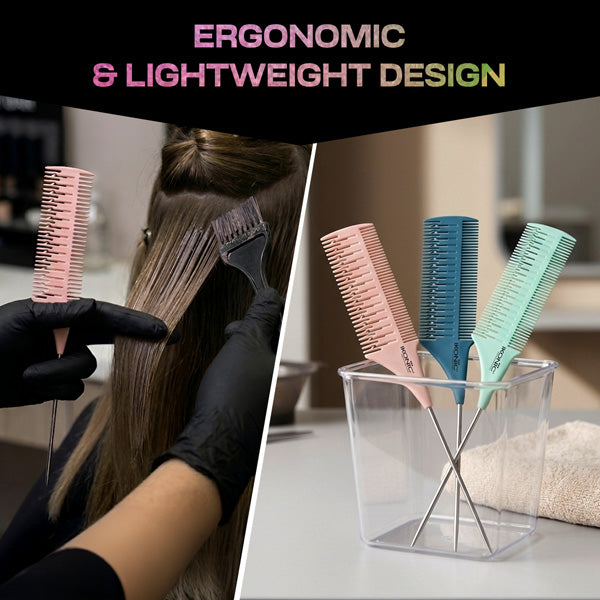 Ikonic Color Master Highlighting Comb Set