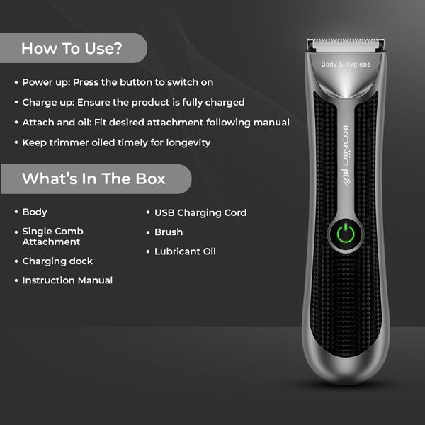Ikonic Me Body & Hygiene Trimmer