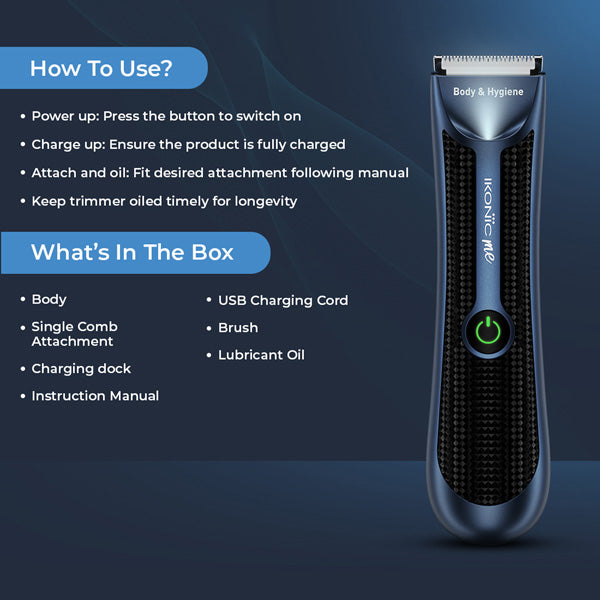 Ikonic Me Body & Hygiene Trimmer