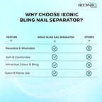 Ikonic Basics Bling Nail Separator    IKB-035C