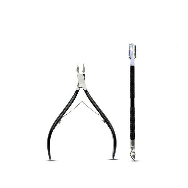 Ikonic Basics 2 in 1  Cuticle Pusher & Cutter  IKB-644-1C