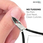 Ikonic Basics 2 in 1  Cuticle Pusher & Cutter  IKB-644-1C