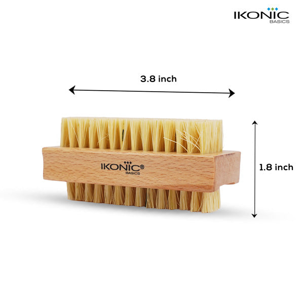 Ikonic Basics Dual Side Cactus Mani Pedi Brush IKB-104C