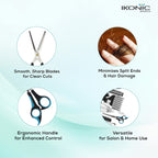 Ikonic Basics Starc Hair Texturising Scissor   IKB-098C