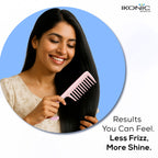 IKONIC WIDE TOOTH SHAMPOO COMB IKB-701-1C