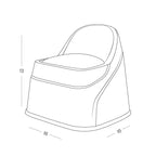 EIRA STOOL BLACK