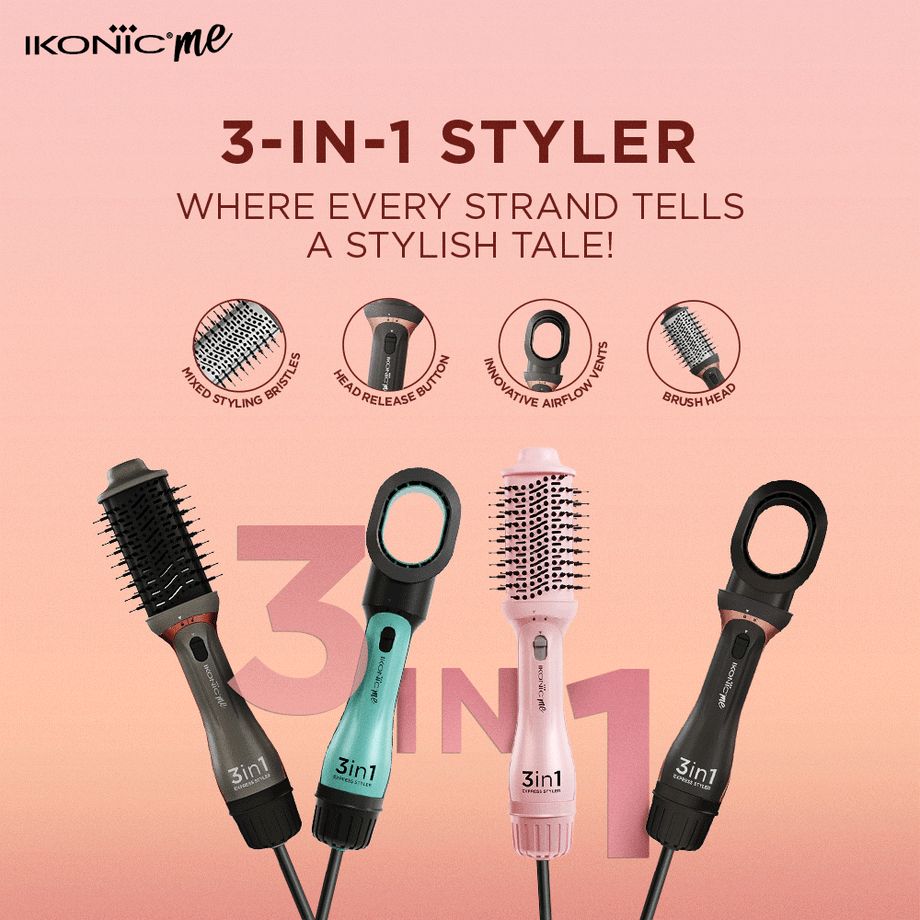 Goodbye frizz black far infrared styler hotsell