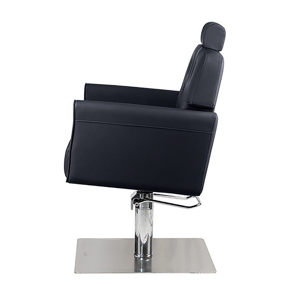 Ikonic Lush Reclining Cutting Chair (IK-68486A-Black)