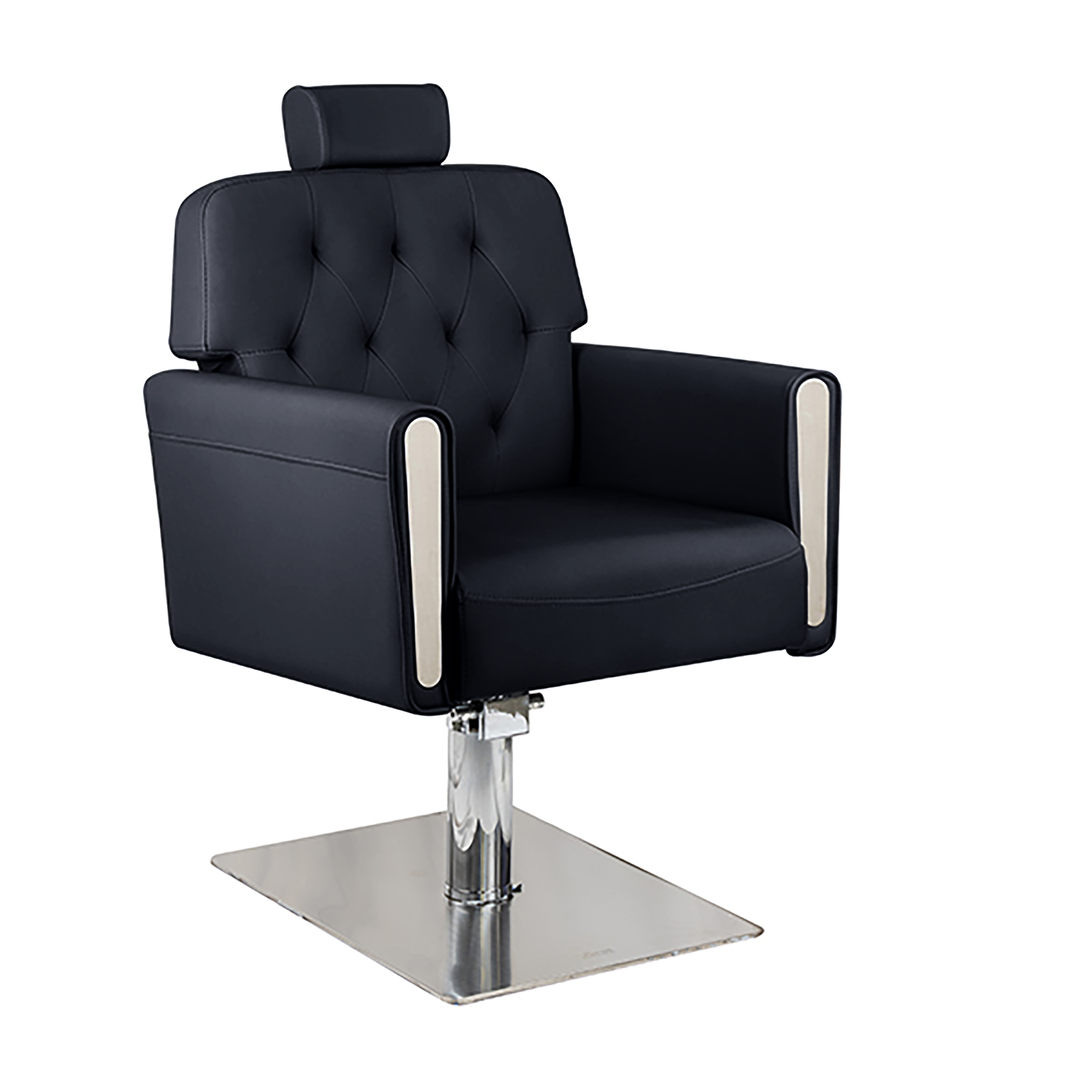 Ikonic Lush Reclining Cutting Chair (IK-68486A-Black)