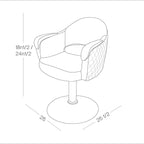 Ikonic Cutting Chair Lavish