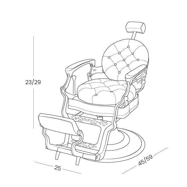 Ikonic Barber Chair Maverick