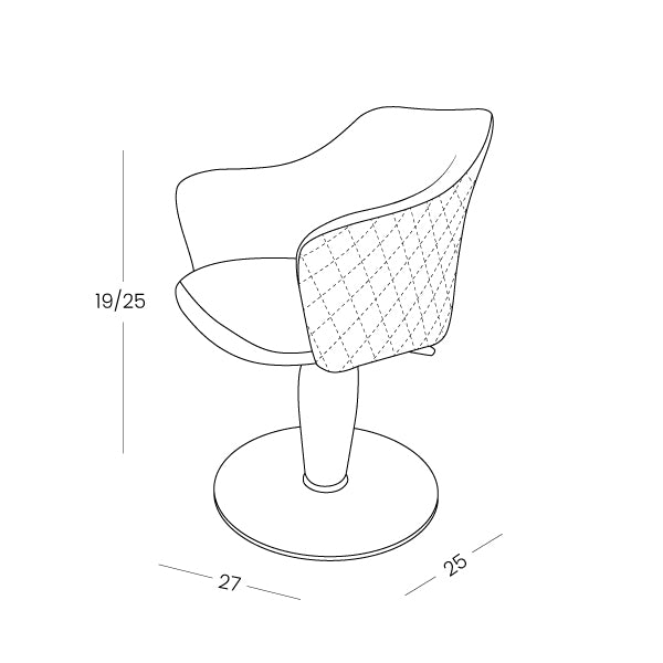 Ikonic Cutting Chair Poised