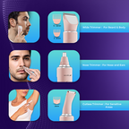 Ikonic Me Unisex 3-in-1 Personal Groomer Trimmer