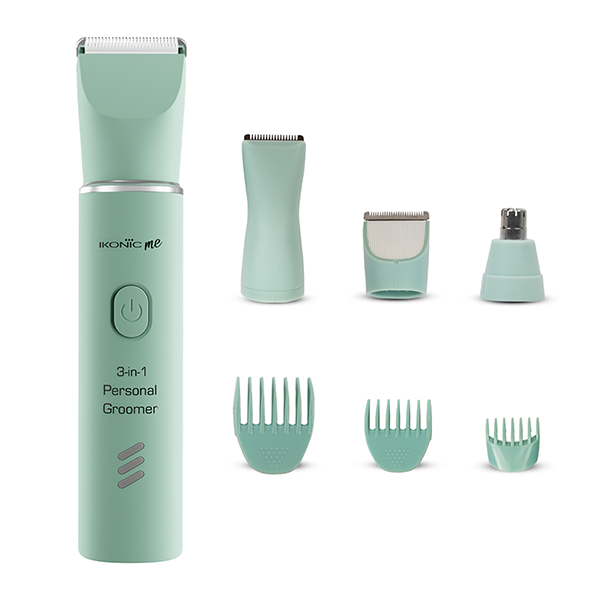 Ikonic Me Unisex 3-in-1 Personal Groomer Trimmer
