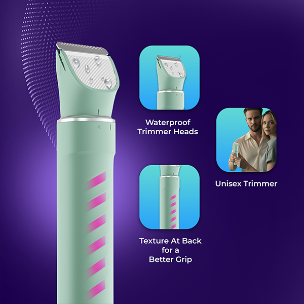 Ikonic Me Unisex 3-in-1 Personal Groomer Trimmer