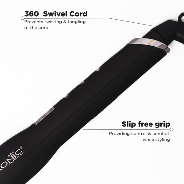 Ikonic Professional Conical Tong  Hair Curler