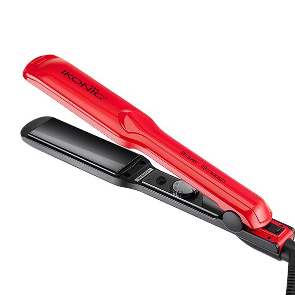Ikonic Hair Straightener Super Smooth Red