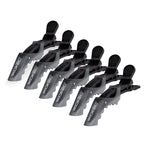 Ikonic Croc Clips - 6 pcs Black