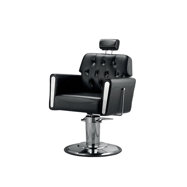 Ikonic Lush Reclining Cutting Chair (IK-68486A-Black)
